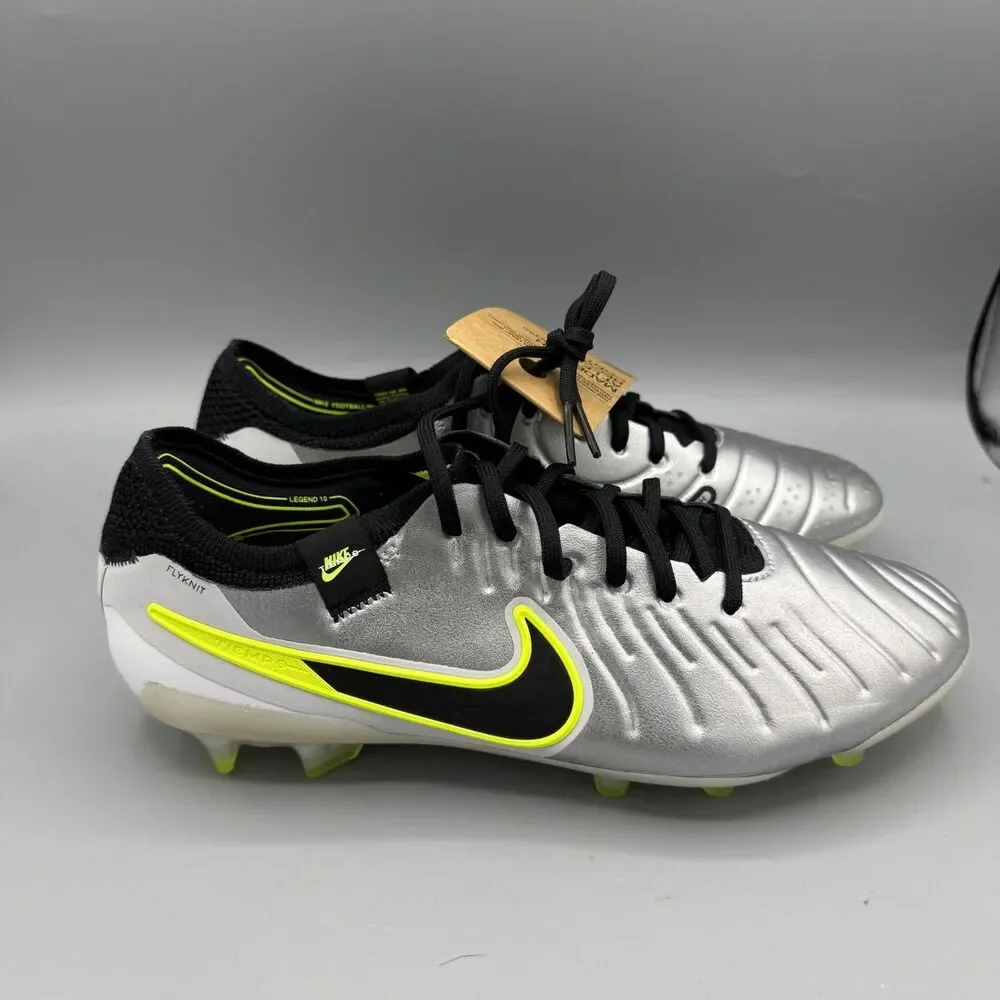 NEW Nike Tiempo Legend 10 Elite FG 'Mad Voltage' NBY DV4328-001 Men's Size 7